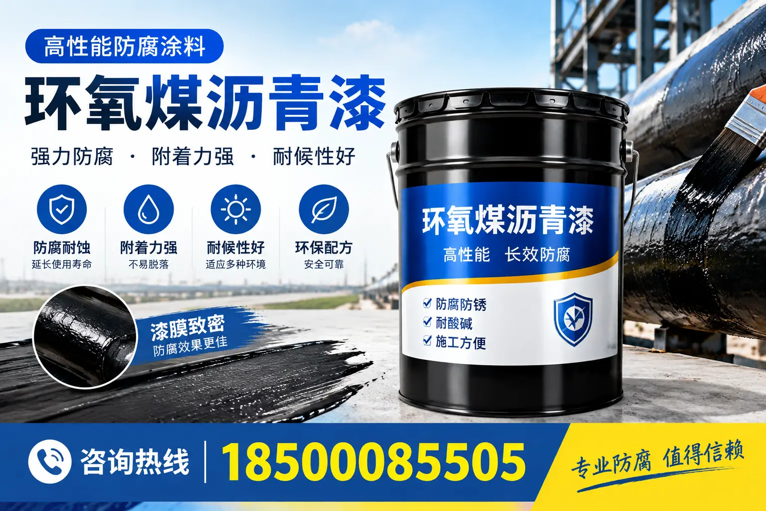 环氧煤沥青漆使用中的常见问题解答，锡林郭勒用户必看